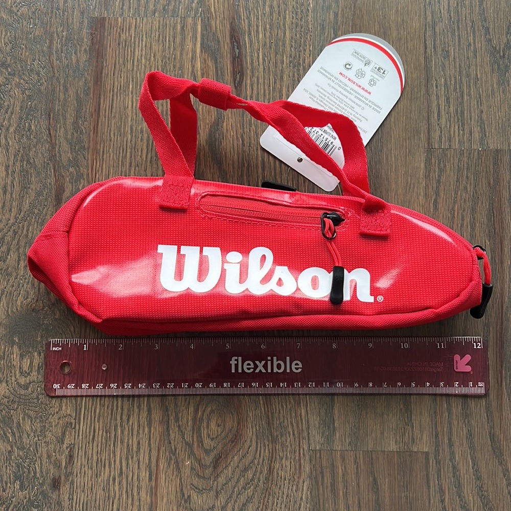 NWT 🎾Wilson Mini Super Tour Tennis Bag - Picture 3 of 6